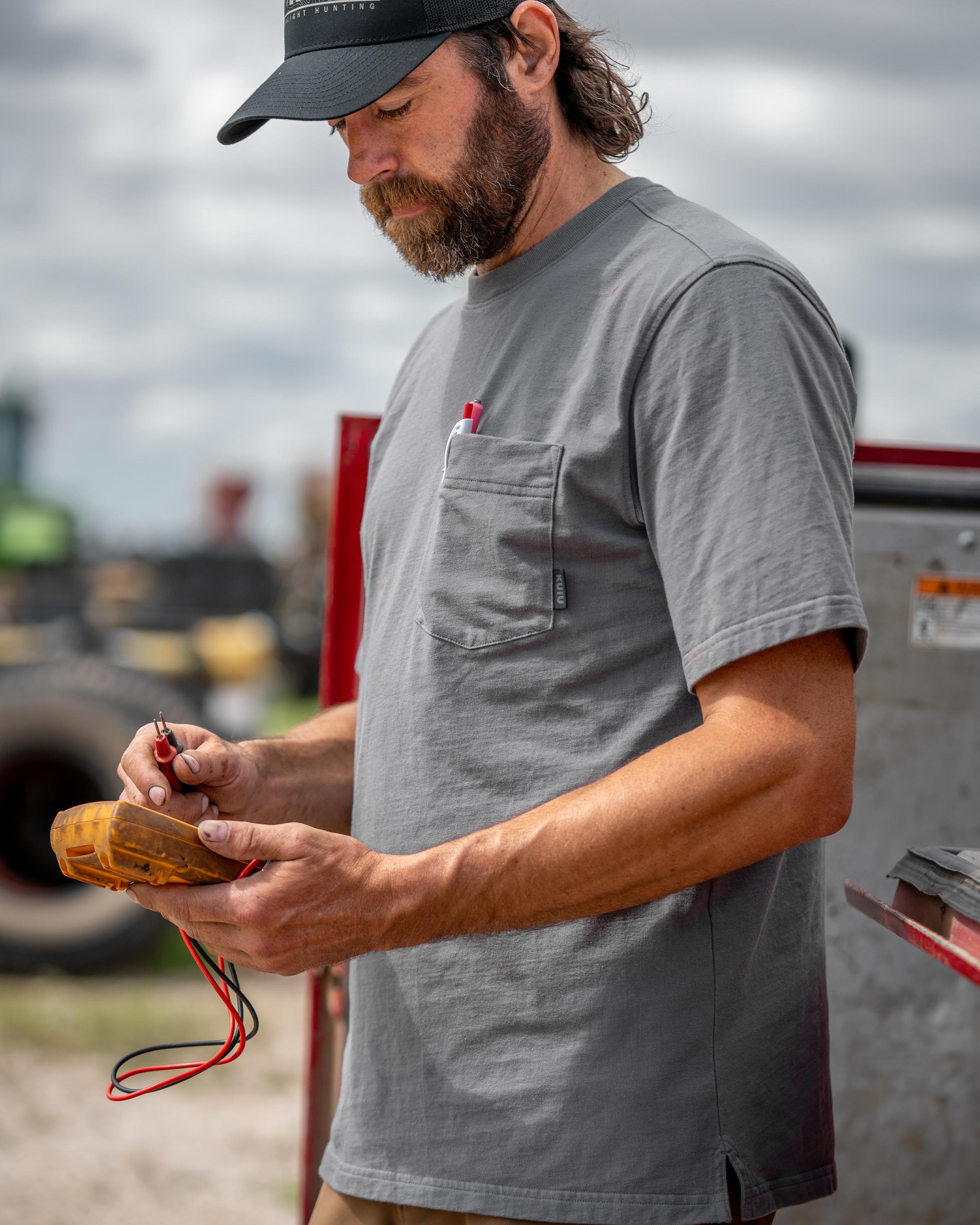 Workgrade SS Pocket Crew | Steel Blue - Image 5