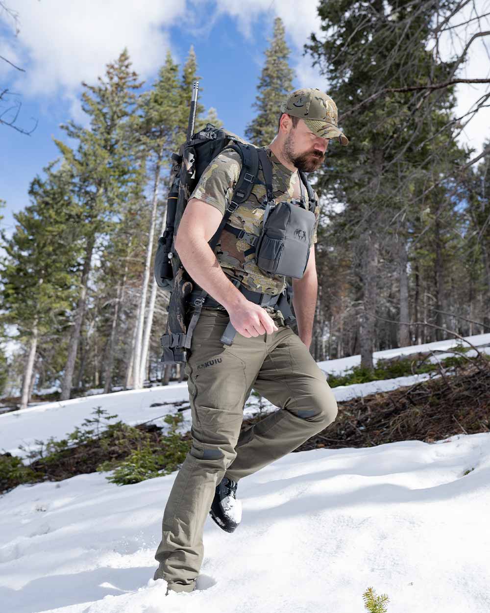ULTRA Merino 120 LT SS Crew-T | Ash - Image 7