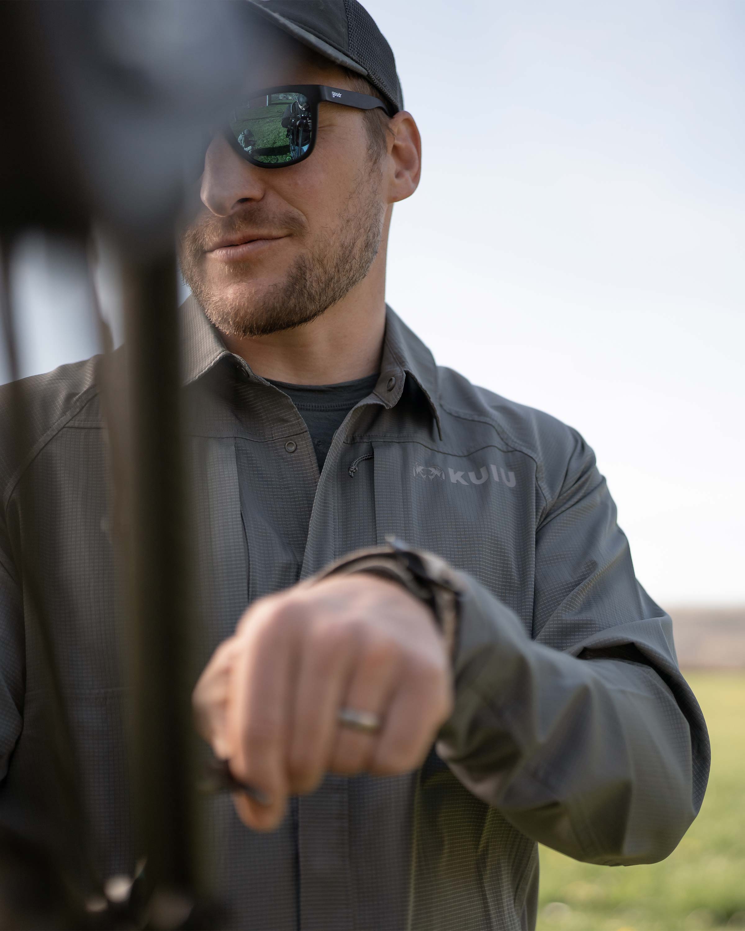 Tiburon Hybrid Snap Shirt | Buckbrush - Image 8